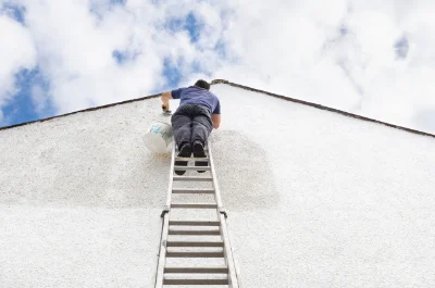 Peinture extérieure à Saint-Laurent-de-Brèvedent — façades et ravalement